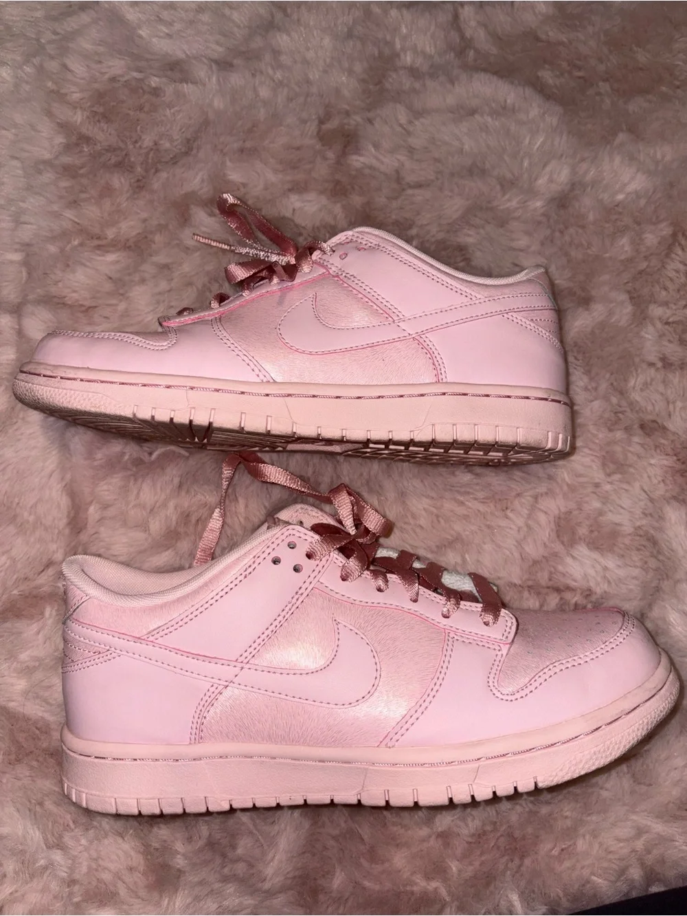 Nike Women's Pastel Pink Low-Top Sneakers